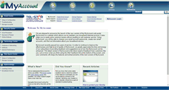 Desktop Screenshot of myaccount.telstar-online.net